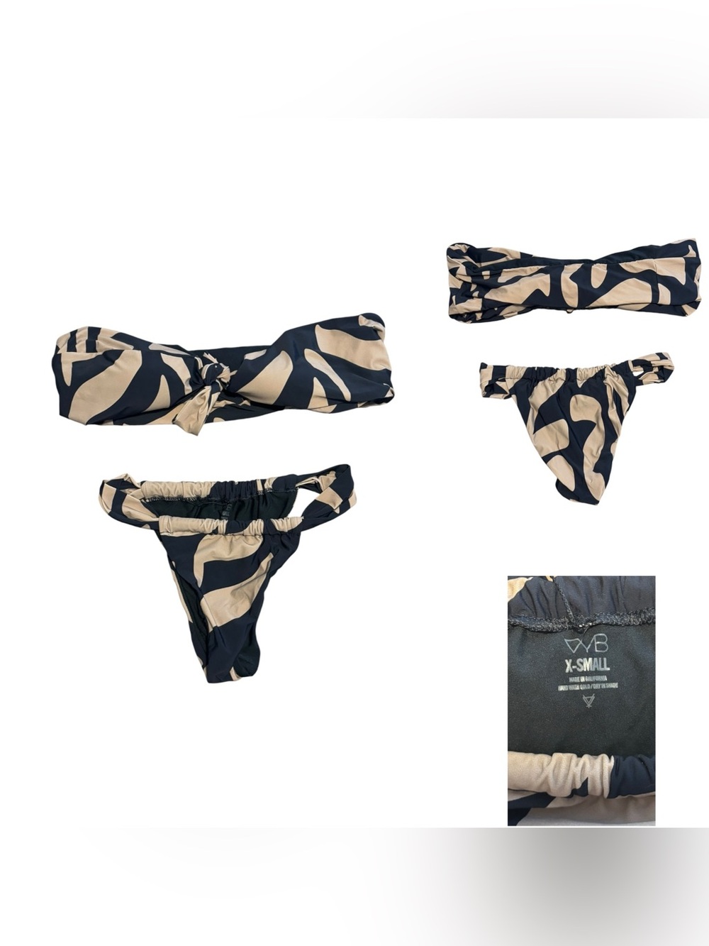 Vyb Swim Bandeau Top Bikini
